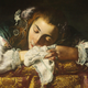 “Sleeping Girl,” oil on canvas, circa 1620.